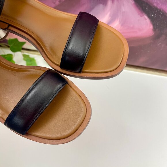 Vince Women's Dalia Strappy Block Heel Sandals in Black Size 6.5 - Picture 14 of 16